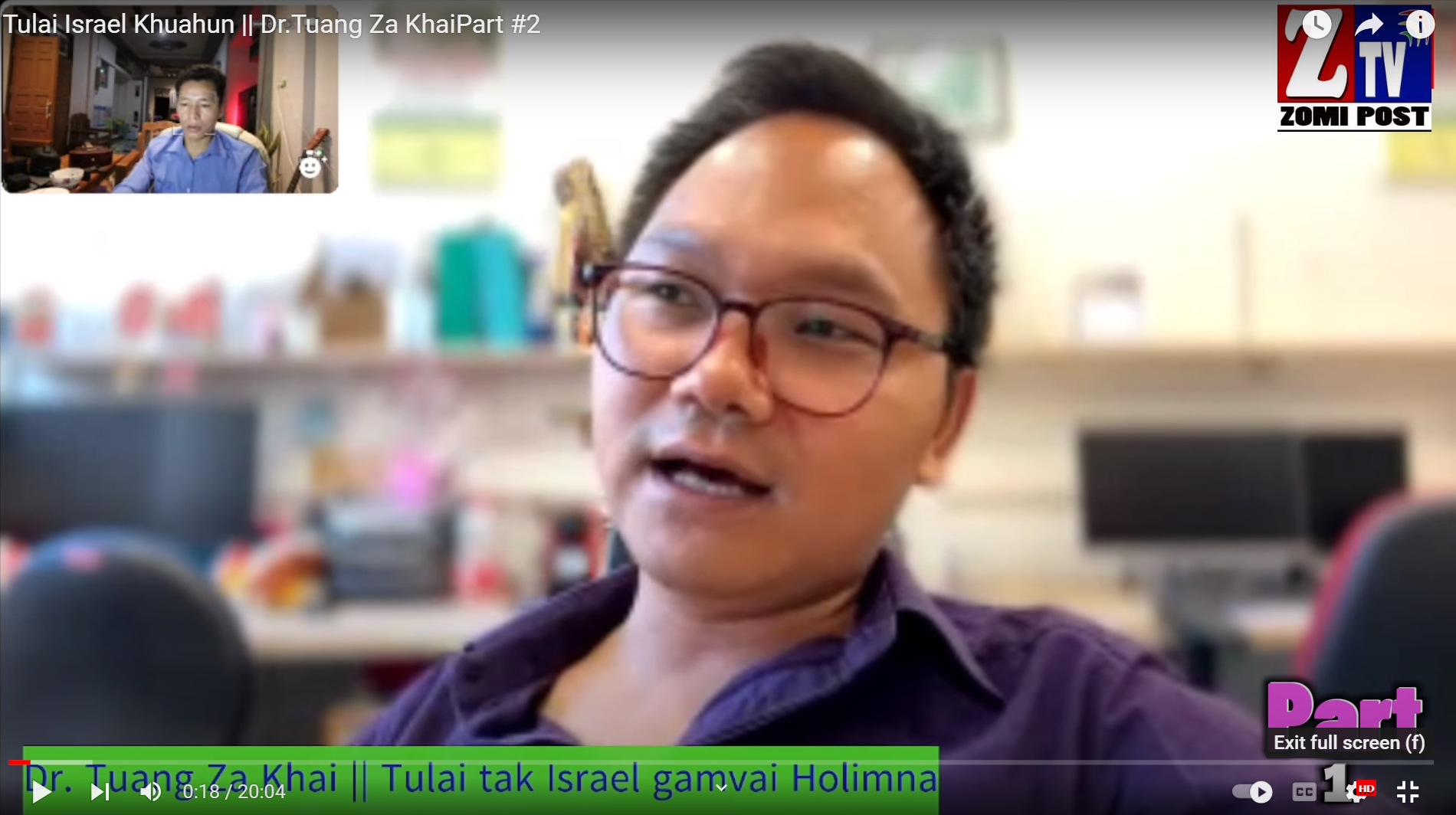 INTERVIEW PART II: Tuang Za Khai & Zomi Post Media